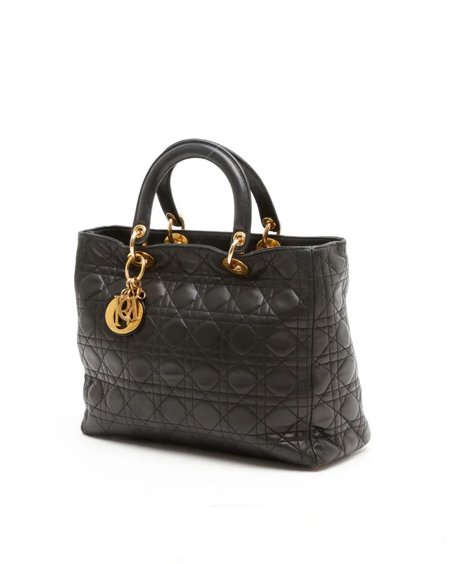 Large Lady Dior Bag in Lambskin from A Retro Tale, photo 2 of 9