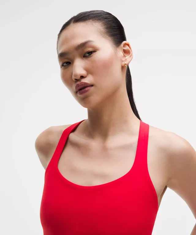 lululemon Lunar New Year FlexyFlex Strappy Yoga Bra *Light Support, A–C Cups in Oxford Red, photo 4 of 5 from lululemon