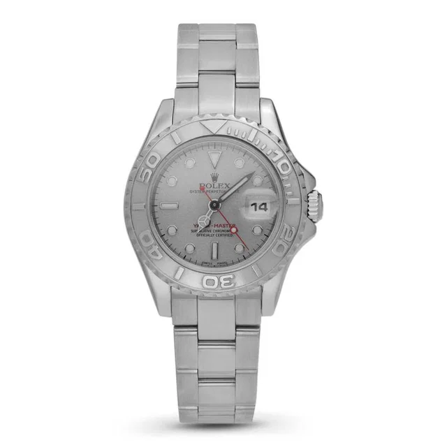 Rolex Yacht-Master Automatic Chronometer Grey Dial Mens Watch 169622 GYSO in silver|gray from Jomashop.com