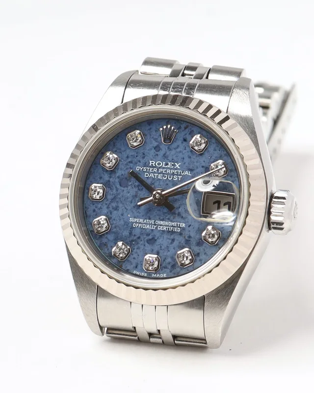 Rolex Lady-Datejust 26mm Ref 79174 Rare Sodalite Diamond Dial 2002 Watch from A Retro Tale, photo 2 of 2