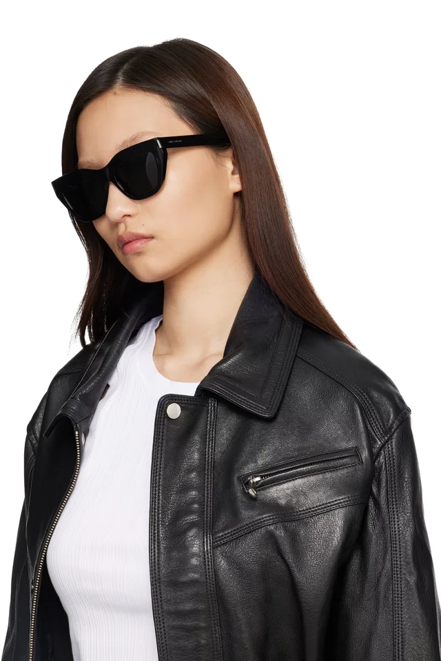 Saint Laurent Black SL 759 Sunglasses, photo 4 of 4 from SSENSE