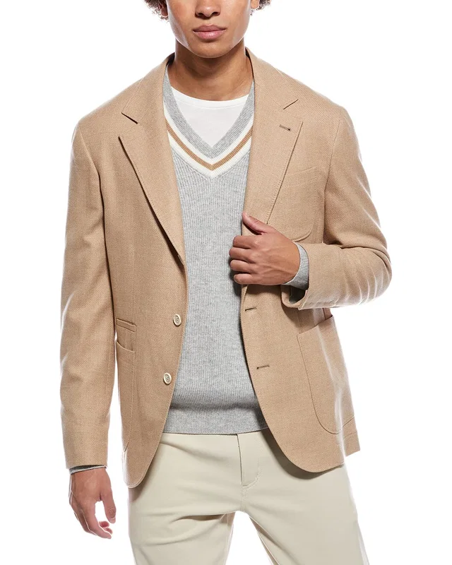 Brunello Cucinelli Wool-Blend Blazer, image 1 of 1 from Gilt