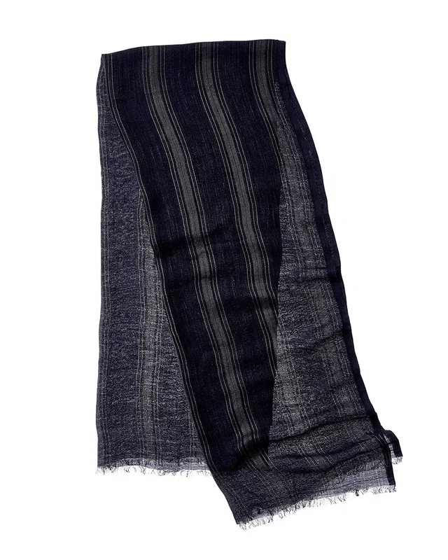 Brunello Cucinelli Silk & Linen-Blend Scarf, image 1 of 1 from Gilt