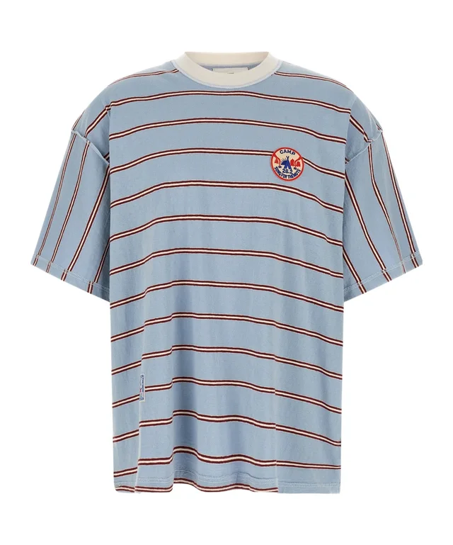 Song For The Mute Gym Tee Striped Oversized T-Shirt from SENSER, photo 1 of 1