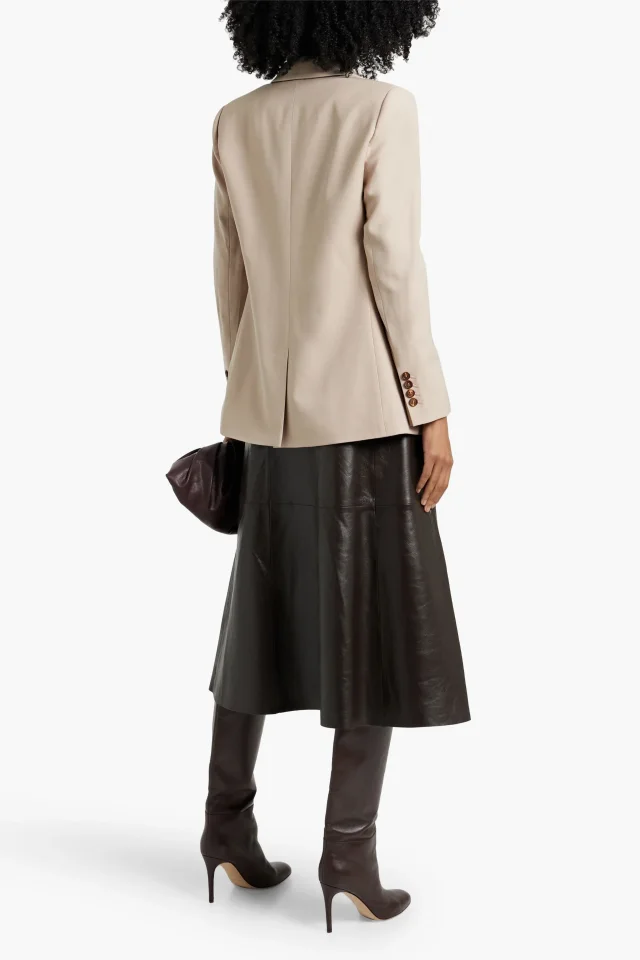 Brunello Cucinelli Bead-Embellished Wool-Blend Twill Blazer, photo 3 of 4 from THE OUTNET