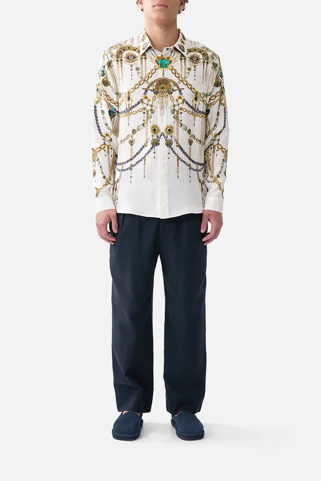 Camilla eBoutique LONG SLEEVE HIDDEN PLACKET SHIRT CHAIN GANG from CAMILLA, photo 1 of 1