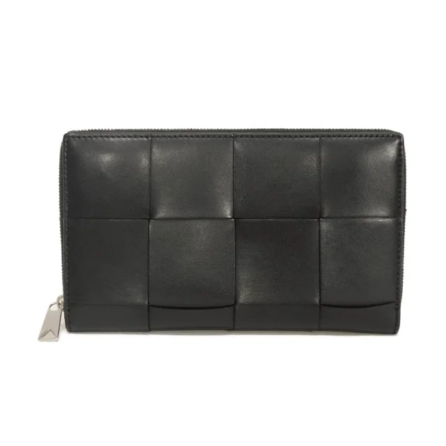 Bottega Veneta Cassette Calf Leather Long Wallet in Calfskin from LuxUness