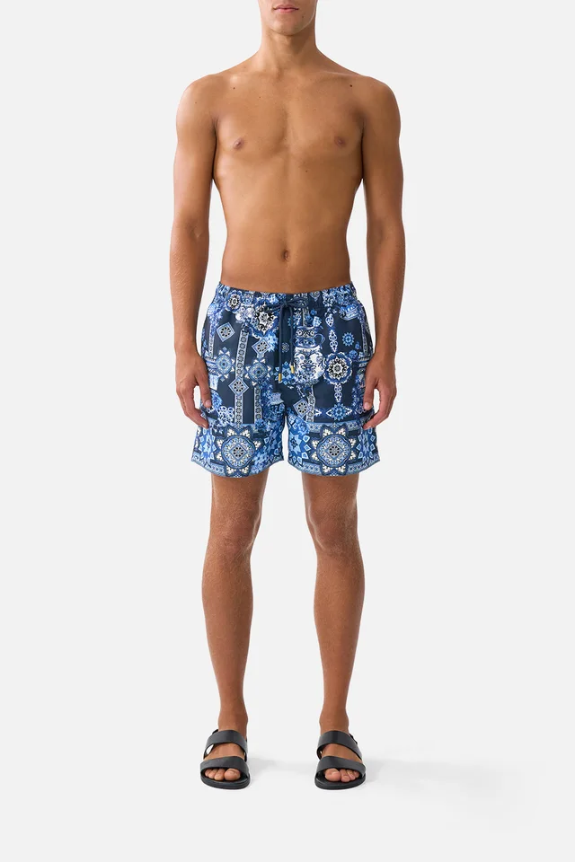 Camilla eBoutique MID LENGTH BOARDSHORT WITH ELASTIC WAIST A TILED WONDERLAND from CAMILLA, photo 1 of 1