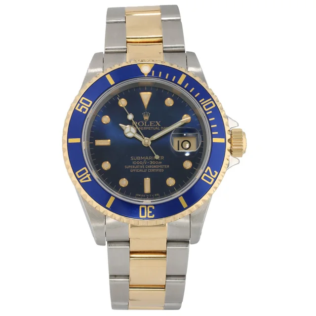 Rolex Submariner 16613 40mm Bi-Colour Watch from H&T