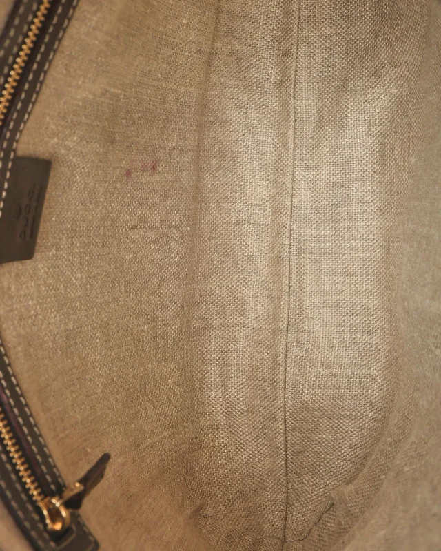 Gucci Horsebit Bag in Raffia from A Retro Tale, photo 8 of 9
