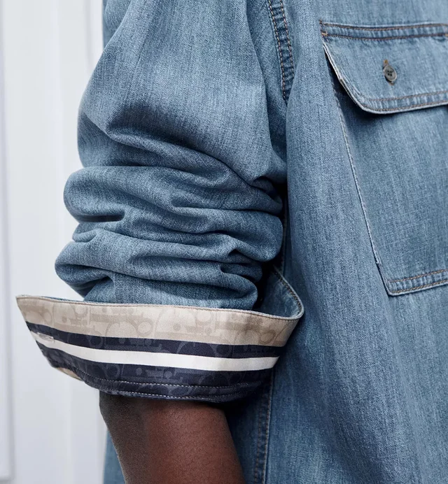 Dioriviera Dior Oblique Sun Stripes Overshirt, photo 5 of 6 from SENSER