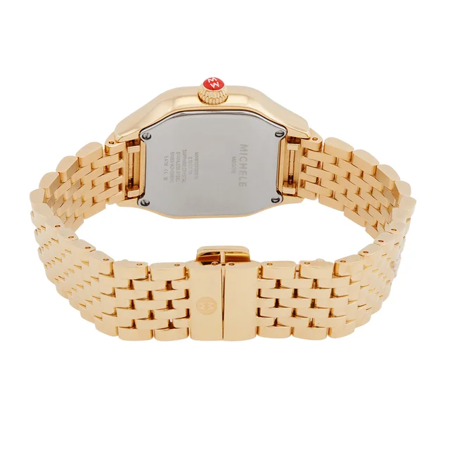 Michele Meggie Quartz Diamond White Mother of Pearl Dial Ladies Watch MWW33B000010, photo 3 of 3 from Jomashop
