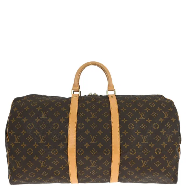 Louis Vuitton Monogram Keepall 55 Travel Handbag M41424 in Coated canvas from AMORE Vintage Tokyo