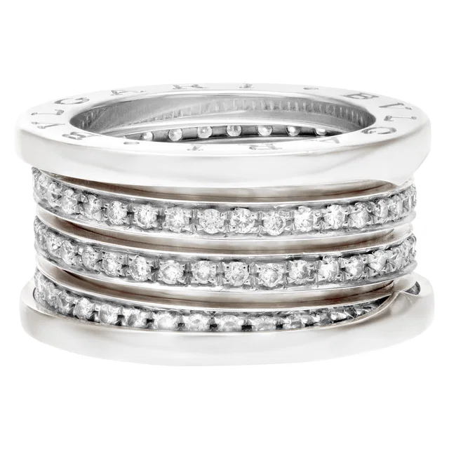 Bvlgari B.Zero 1 ring in White White Gold from Gray And Sons
