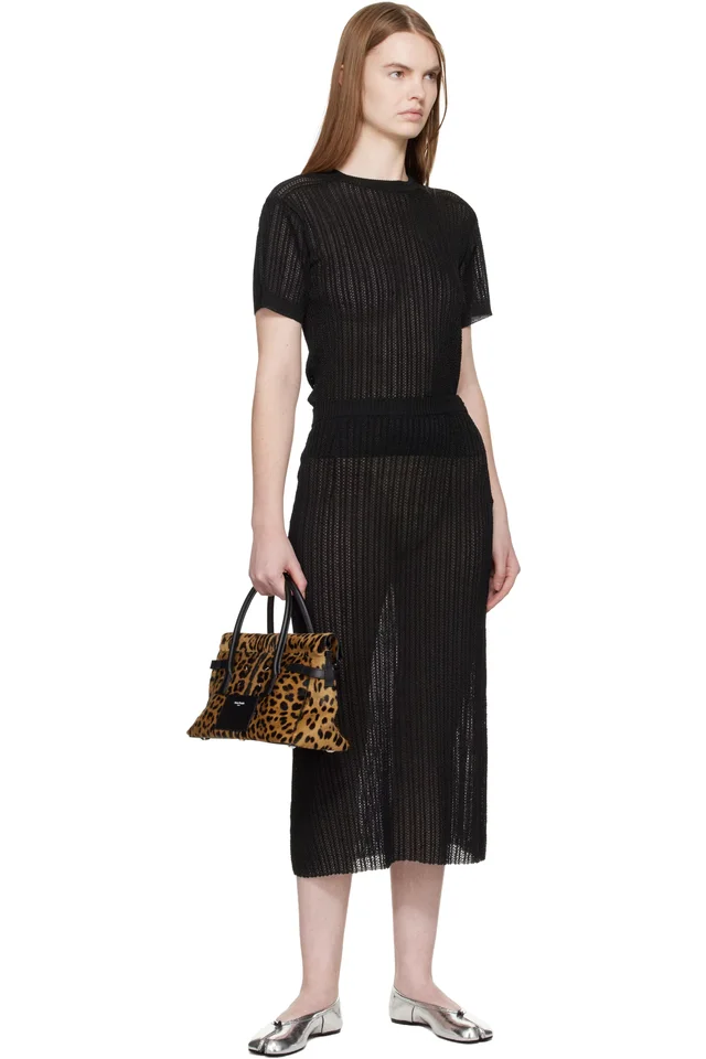 Maison Margiela Black Knit Sweater, photo 5 of 5 from SSENSE