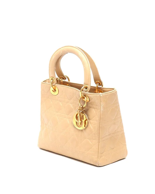 Medium Lady Dior Bag in Leather from A Retro Tale, photo 2 of 12