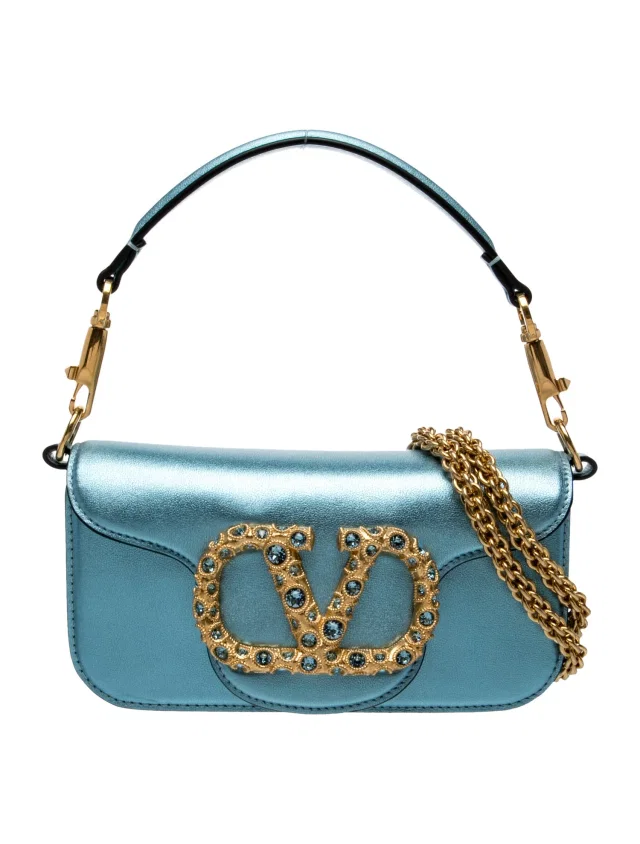 Valentino Garavani Leather Top Handle Bag in multicolor Leather from The RealReal