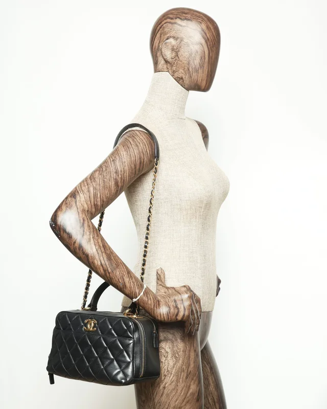 Chanel Medium Trendy Top Handle Bag in Leather from A Retro Tale, photo 12 of 12