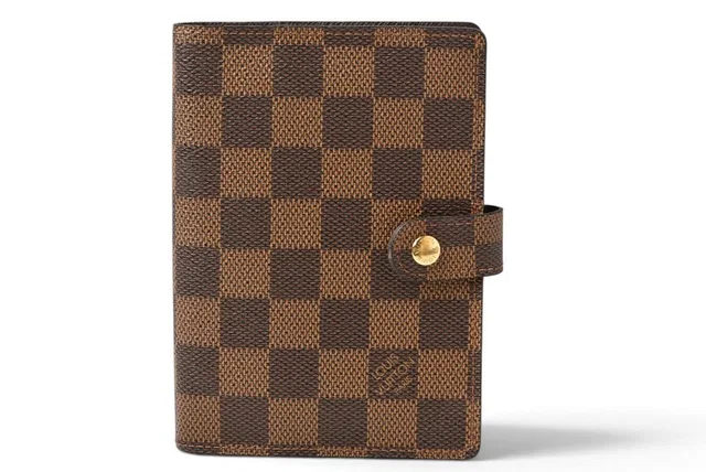 Louis Vuitton Notebook Cover Agenda PM Damier in Canvas from The Reluxe