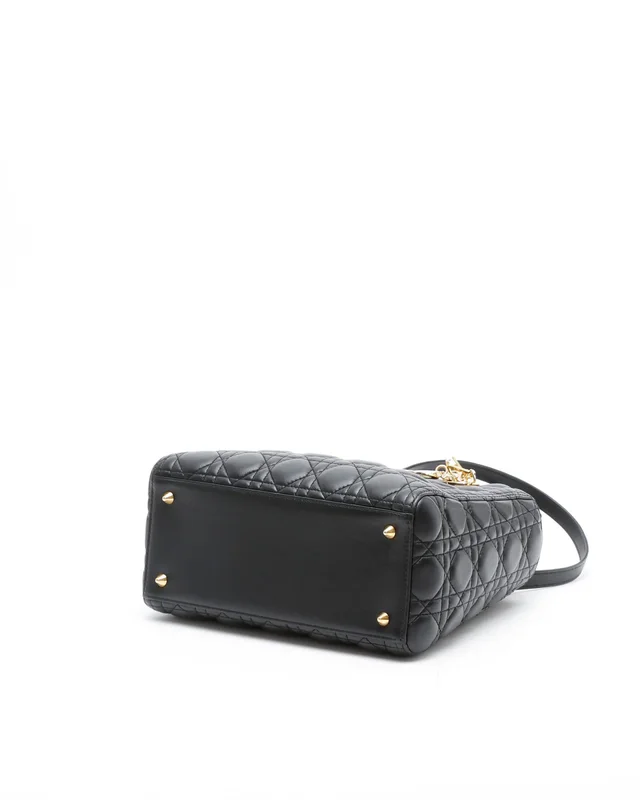 Medium Lady Dior Bag in Leather from A Retro Tale, photo 5 of 9