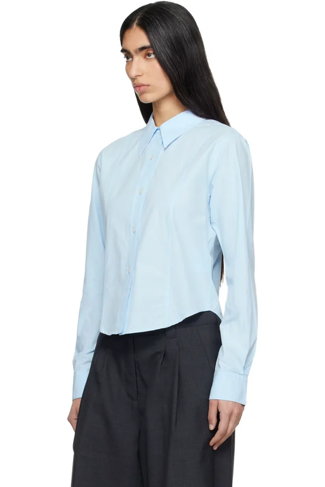 mfpen Blue Readers Shirt, photo 4 of 5 from SSENSE