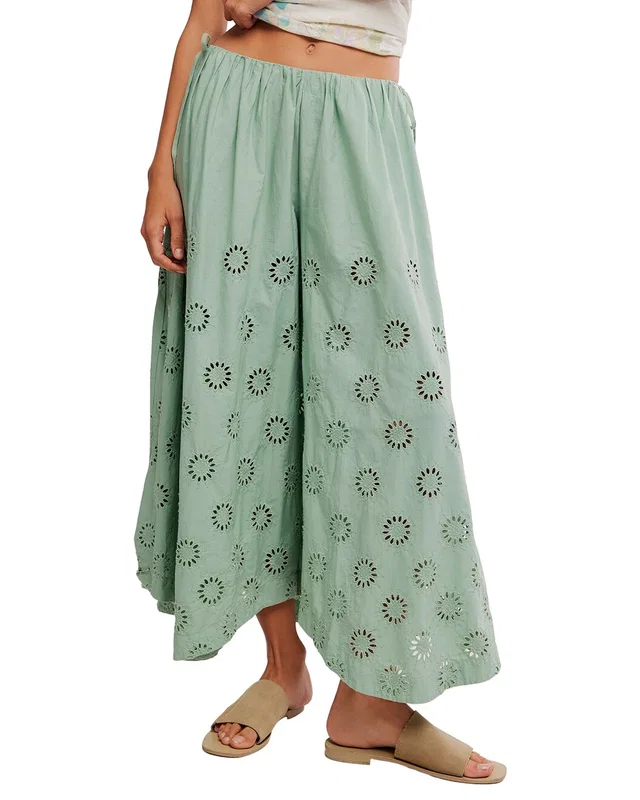 Free People Sweet Serenade Wide Leg Pant, image 1 of 1 from Rue La La