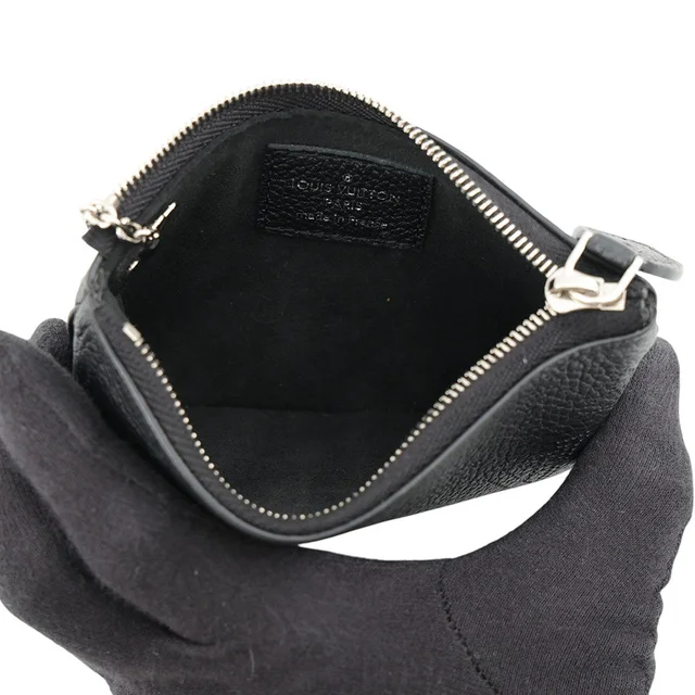 Louis Vuitton Pochette Cles NoirM69532 Monogram Mahina from GALLERY RARE, photo 2 of 2
