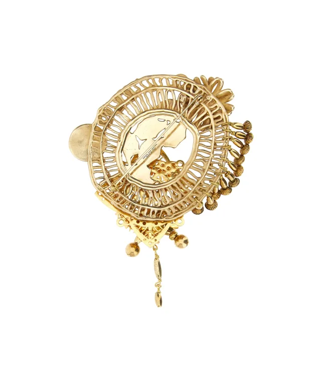 Dries Van Noten Floral Pendant Brooch, photo 2 of 3 from SENSER