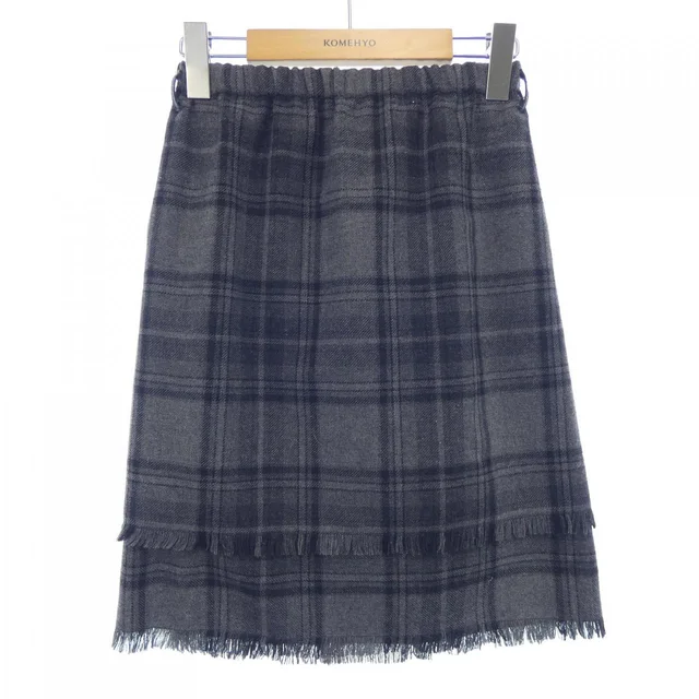 Dolce & Gabbana skirt in gray check 38 from KOMEHYO