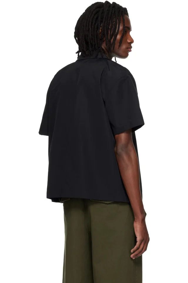 Entire Studios Black Strand Shirt, photo 3 of 4 from SSENSE