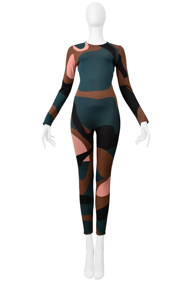 Dior By Raf Simons Multicolor Jumpsuit 2015 in Multicolor from Resurrection Vintage