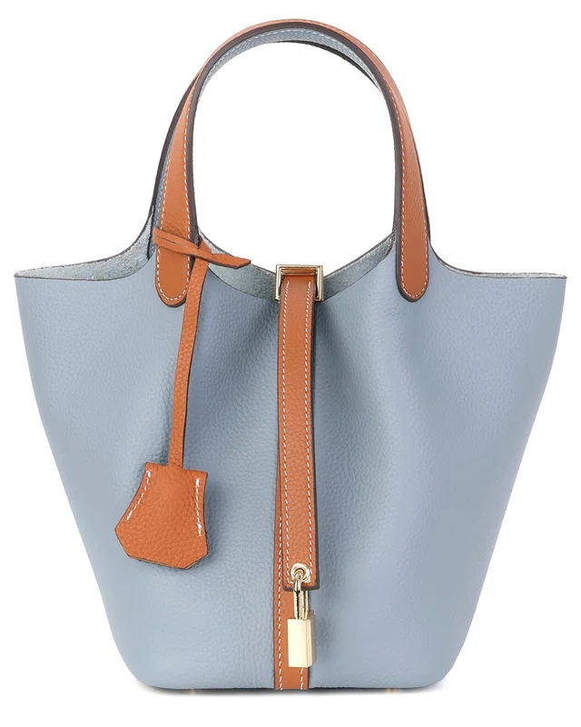 Tiffany & Fred Paris Elegant Pebbled Leather Mini Satchel, image 1 of 1 from Rue La La