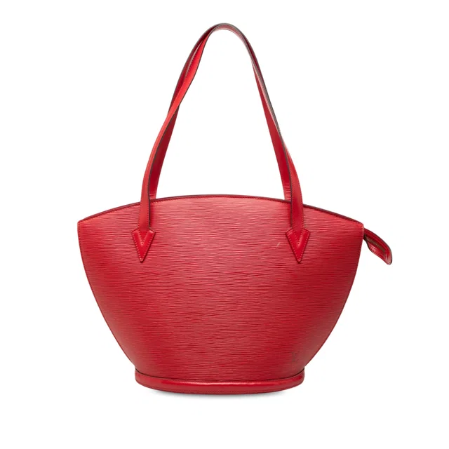 Red Louis Vuitton Epi Saint Jacques GM Long Strap Shoulder Bag in Red Leather from Designer Revival