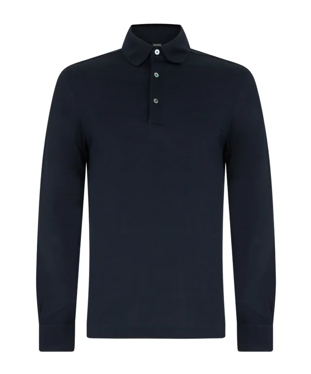Zegna Long-Sleeve Polo Shirt from SENSER, photo 1 of 1