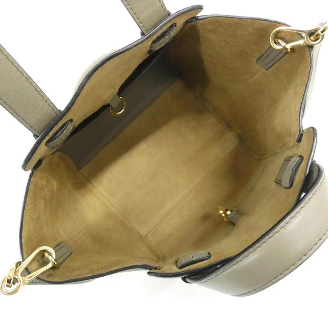 Loewe Hammock Nugget Calf Bag in Beige Calfskin from LuxUness, photo 7 of 8