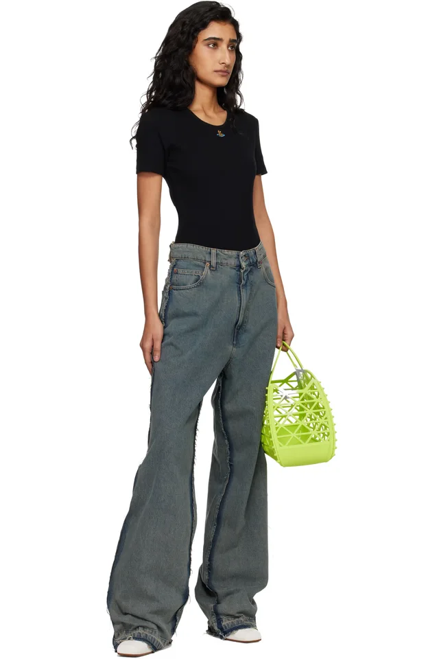 Vivienne Westwood Green X-Ray Tote, photo 4 of 4 from SSENSE
