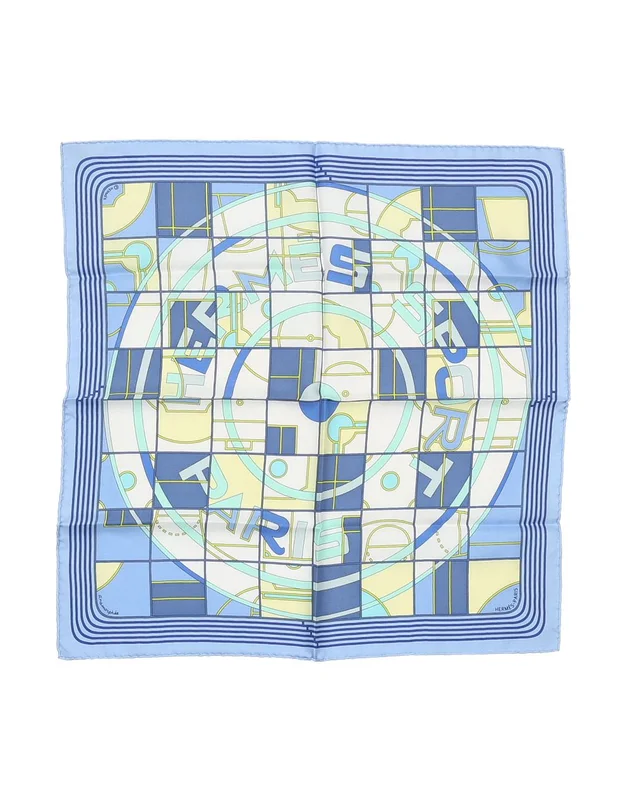 Hermès Carré 40 Anamorphée Silk Scarf in Silk from A Retro Tale, photo 2 of 2