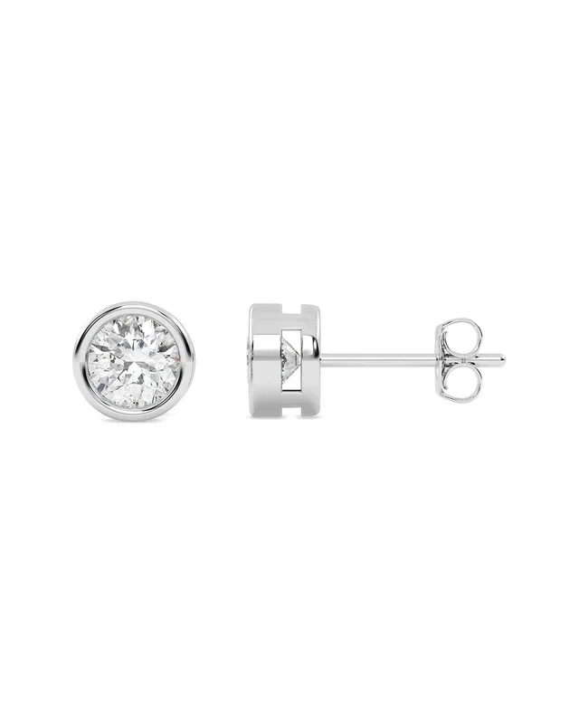 Lab Grown Diamonds 14K 1.00 ct. tw. Lab-Grown Diamond Earrings, image 1 of 1 from Gilt