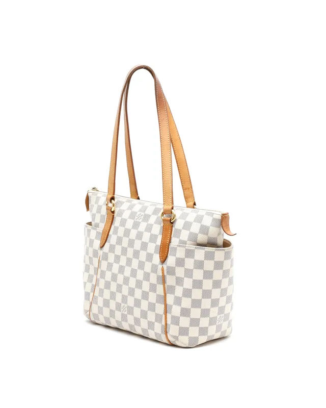 Louis Vuitton Damier Azur Totally PM Tote Bag in Canvas from A Retro Tale, photo 2 of 9