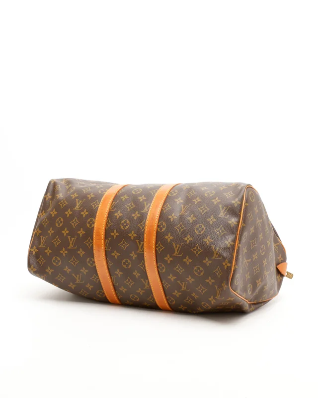 Louis Vuitton Monogram Keepall 45 Weekend Bag in Coated canvas from A Retro Tale, photo 4 of 10