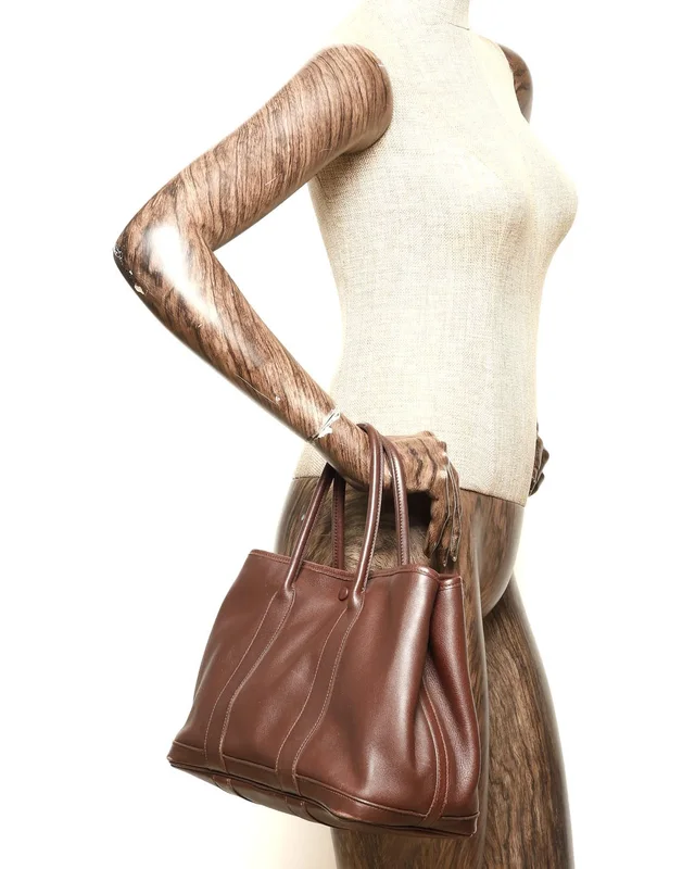 Hermès Garden Party TPM Tote Bag in Leather from A Retro Tale, photo 10 of 10