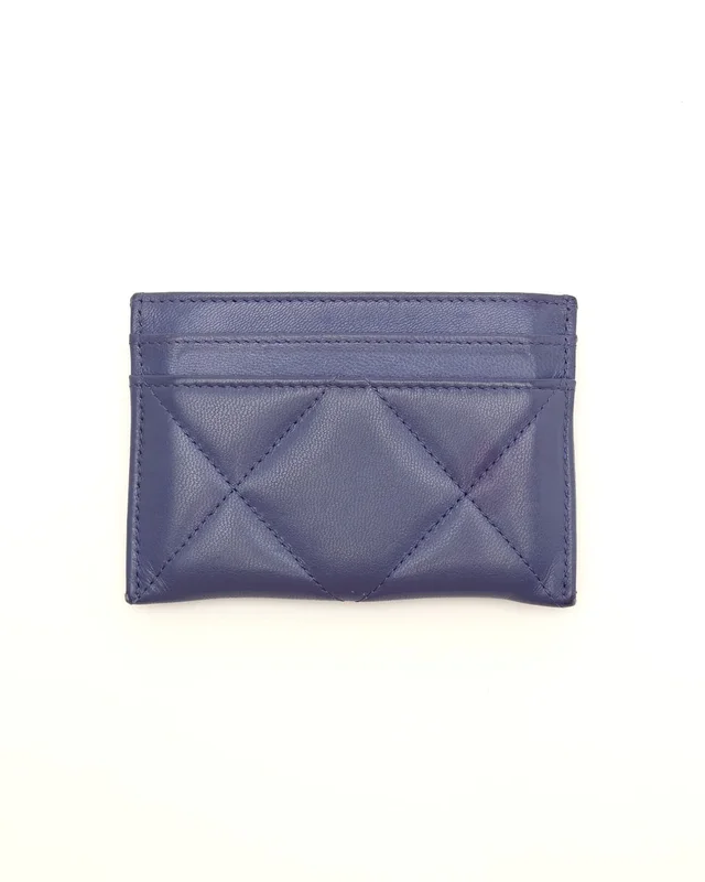 Chanel 19 Card Holder in Leather from A Retro Tale, photo 2 of 5