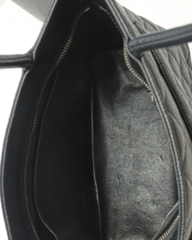 Chanel Caviar Medallion Tote Bag in Caviar leather from A Retro Tale, photo 8 of 12