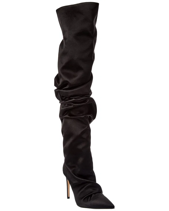 Prota Fiori Primavera Satin Over-The-Knee Boot, image 1 of 1 from Rue La La