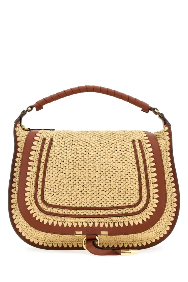 Chloé Marcie Shoulder Bag — Brown in Brown Calfskin from HEWI