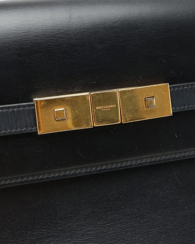 Saint Laurent Manhattan Baguette Shoulder Bag in Leather from A Retro Tale, photo 8 of 9