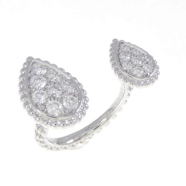 Boucheron Serpent Boheme 750 White Gold Diamond Ring Size 47 in White from LuxUness
