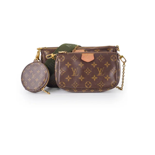 Louis Vuitton Multi Pochette Accessories Monogram in Canvas from The Purse Affair