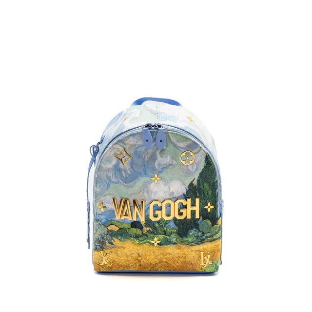 Louis Vuitton Jeff Koons Van Gogh Palm Springs Backpack Monogram Multicolour GHW in Coated canvas from EMIER