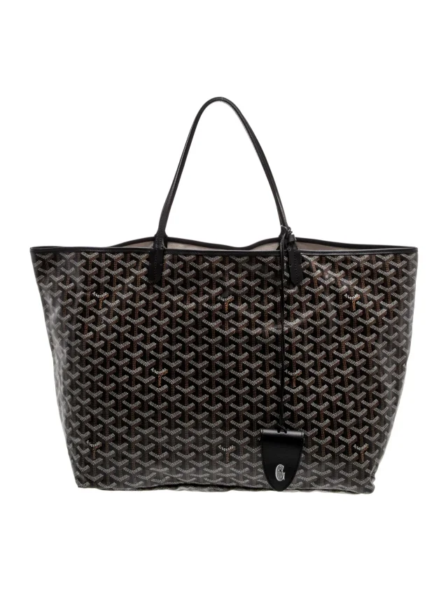 Goyard Goyardine St. Louis GM 2026 in black Canvas from The RealReal
